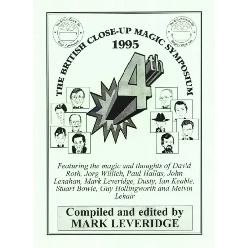 Mark Leveridge – 4th British Close-up Magic Symposium (1995)