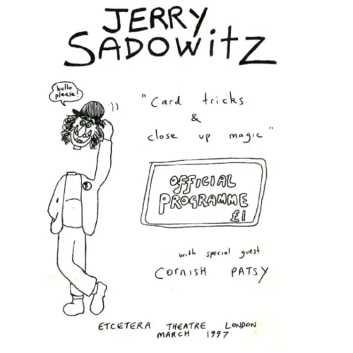 Jerry Sadowitz – Excetera Theatre Programme