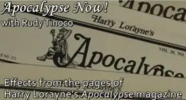 Apocalypse Now! by Rudy Tinoco ( Season 2 , Instant Download )