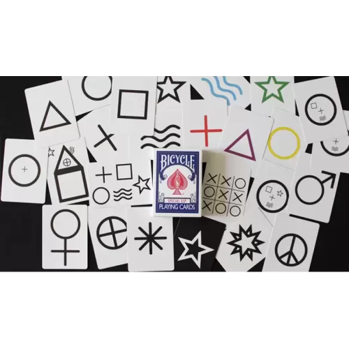 Bicycle Special ESP Red Playing Cards (plus 15 Online Effects)