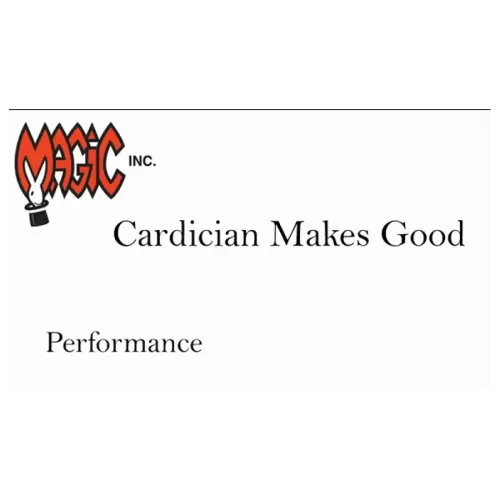 Ed Marlo’s Cardician Makes Good by Nathan Colwell