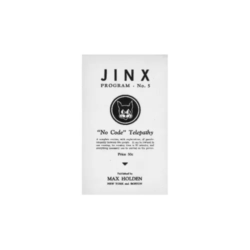 Jinx Program No. 5 by Max Holden