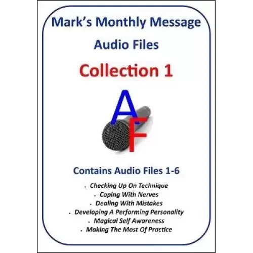 Mark's Monthly Message Audio Collection 1 By Mark Leveridge