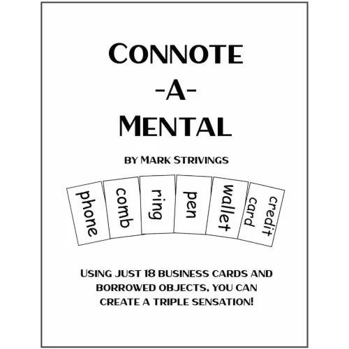 Connote-A-Mental By Mark Strivings