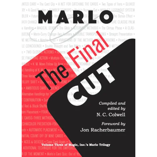Marlo The Final Cut (3Rd Book Of The Marlo Trilogy) (November-December) - Third Volume of the Marlo Card Series by Ed Marlo