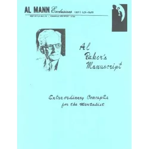 Al Baker’S Manuscript by Al Mann