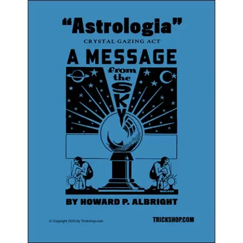 Astrologia One-Man Act by Howard P. Albright