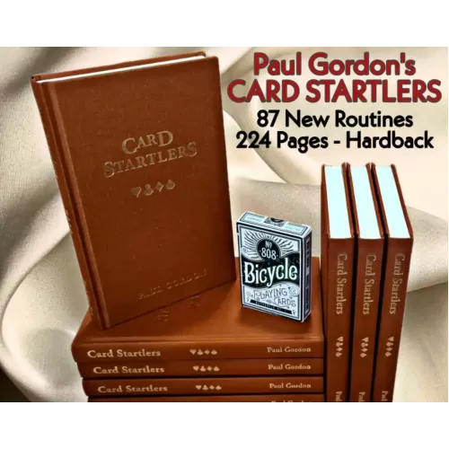 Card Startlers (New Blockbuster Hardback Book For April 2022) by Paul Gordon