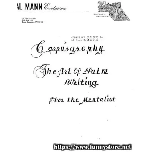 Carpusgraphy by Al Mann