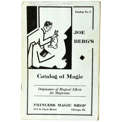 Catalog Of Magic No. 2 by Joe Berg