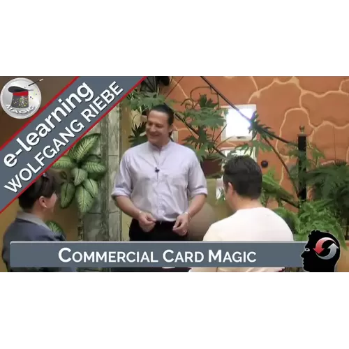 Commercial Card Magic by Wolfgang Riebe