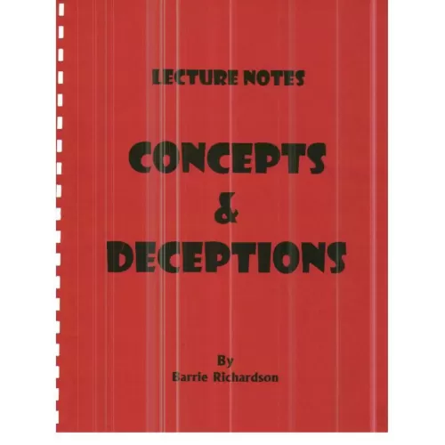 Concepts And Deceptions by Barrie Richardson
