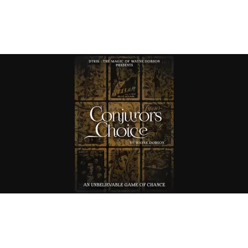 Conjuror'S Choice (Video+Card Scans) by Wayne Dobson