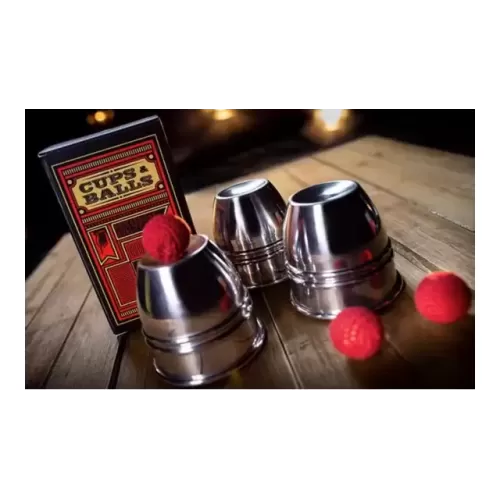 CUPS and BALLS Aluminum by Murphy’s Magic
