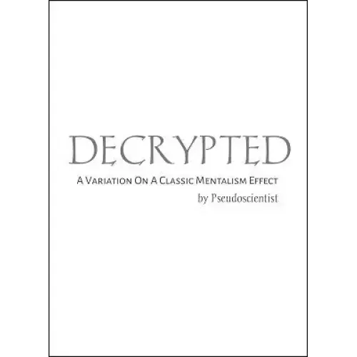 Decrypted by Orko Guha