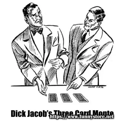 Dick Jacob Three Card Monte by Trickshop