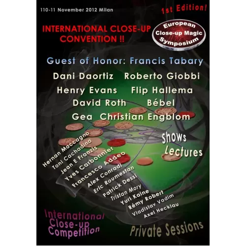 European Close-Up Magic Symposium (Vol.1-3)