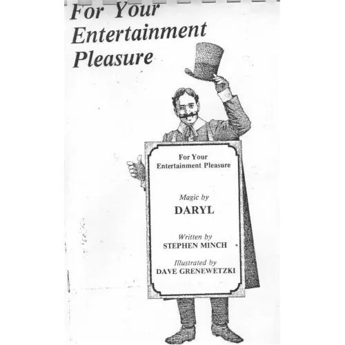 For Your Entertainment Pleasure by Stephen Minch And Daryl
