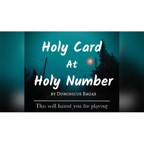 Holy Card At Holy Number by Dominicus Bagas
