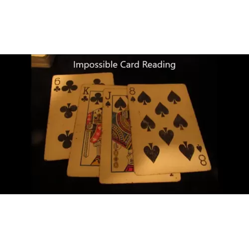 Impossible Card Reading by Jeriah Kosch