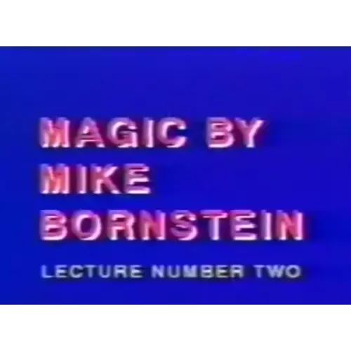 Lecture #2 by Mike Bornstein