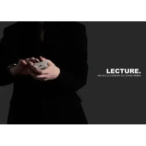 Lecture 2012 by Dee Christopher