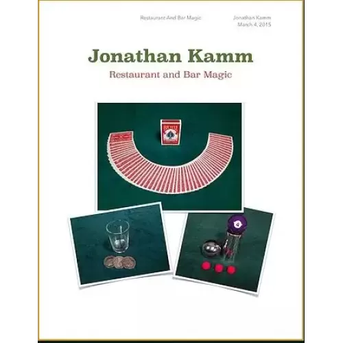Lecture Notes 2015 by Jonathan Kamm