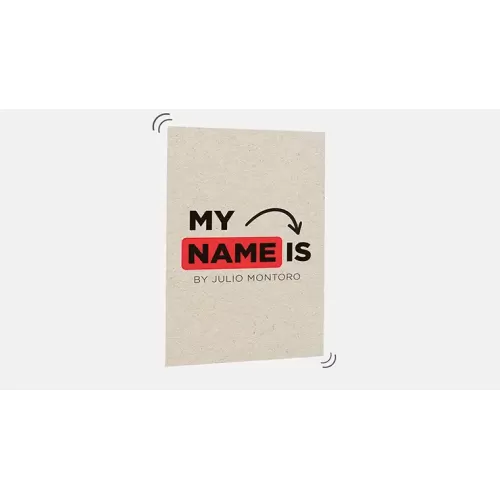 MY NAME IS by Julio Montoro