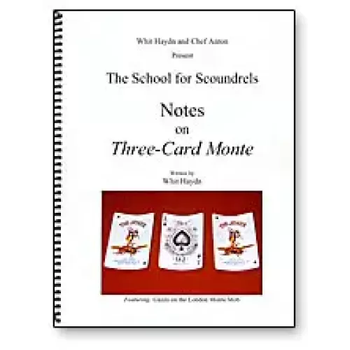Notes On Three-Card Monte by Whit Haydn