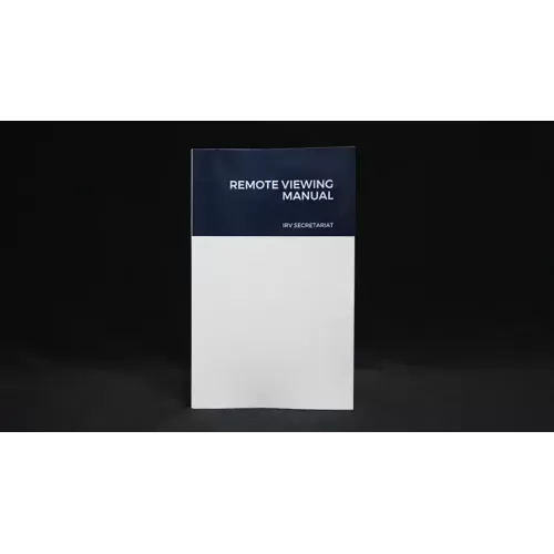 Remote Viewing Manual Book Test by James Ward