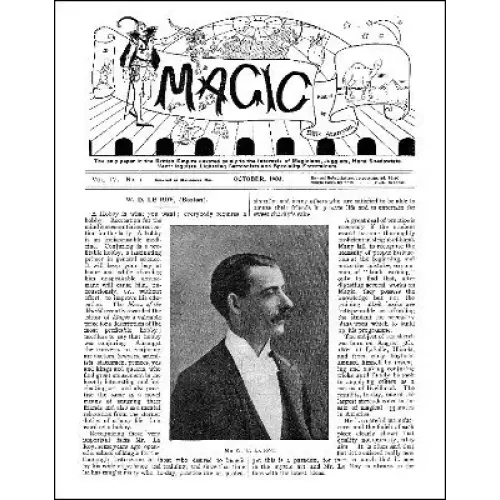 Stanyon’S Magic Magazine Volume 4 (Oct 1903 – Se by Ellis Stanyon