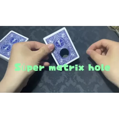 Super Matrix Hole by Ding Ding