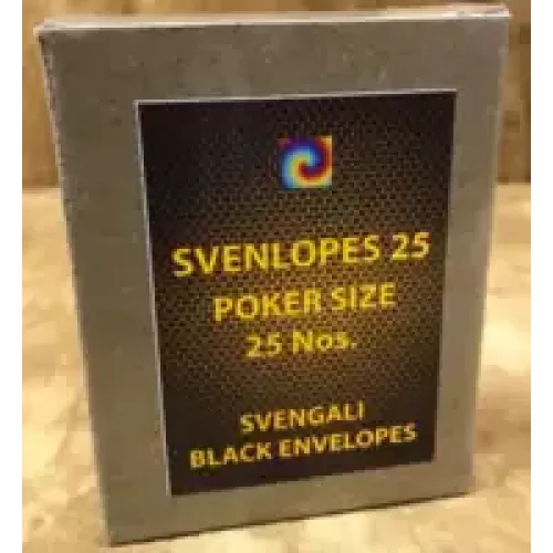 Svenlopes 25 Svengali Black Envelopes by Sven Lee