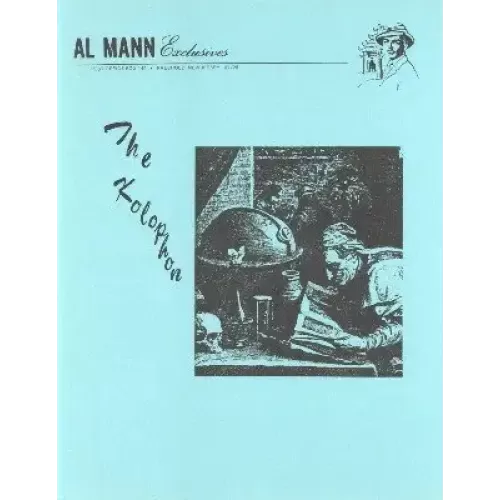 The Kolophon by Al Mann