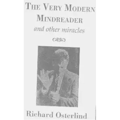 The Very Modern Mind Reader by Richard Osterlind