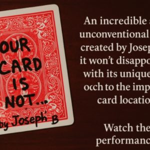 Your Card is Not by Joseph B