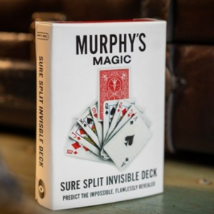 SURE SPLIT Invisible Deck Bicycle by Murphy’s Magic