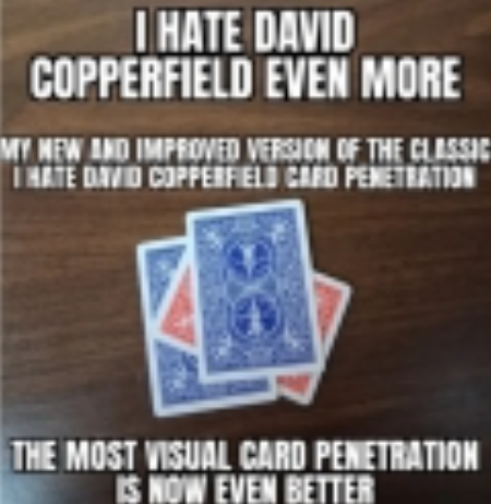 I hate David Copperfield even more by Alfonso Solis