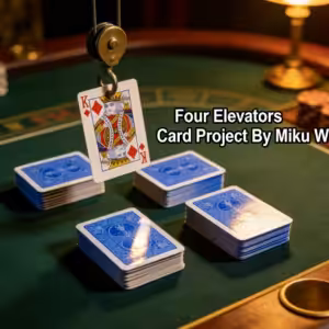 Four Elevators Card Project By Miku W