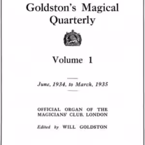 Goldstons Magical Quarterly (Vol.1)