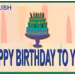 HAPPY BIRTHDAY TORN AND RESTORED by Uday