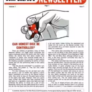John Scarne’s Newsletter by John Scarne