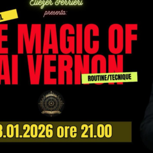 UMI Project Live Conference – THE MAGIC OF DAI VERNON (Studiando Dai Vernon) Lesson 1 (January 13, 2026) (Incontri Magici)