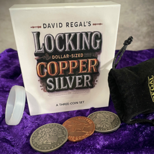David Regal’s Locking DOLLAR-SIZED Copper Silver