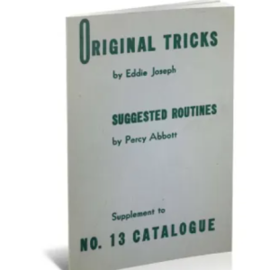 Original Tricks by Eddie Joseph